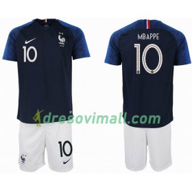 Francuska MBAPPE 10 2 star Dječji Domaći Nogometni Dresovi Svjetsko prvenstvo 2018